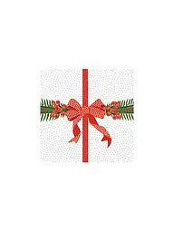 PAPER-PRODUCTS | Servietten natalizie 33x33 cm | Bianco
