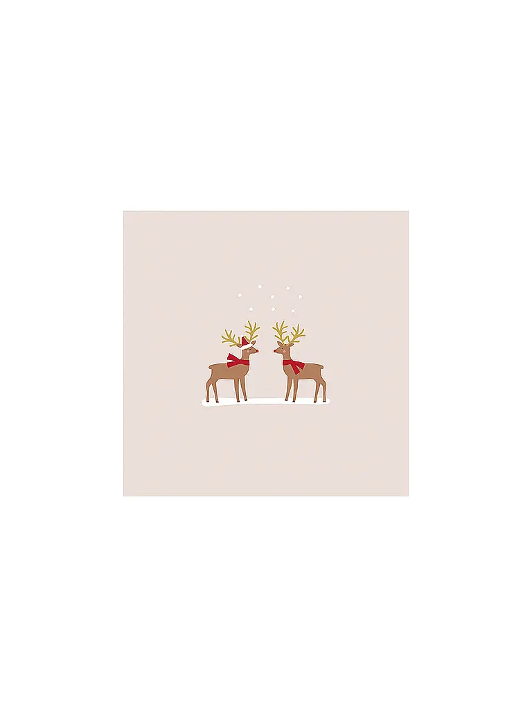 PAPER-PRODUCTS | Servietten natalizie 33x33 cm | Grigio chiaro