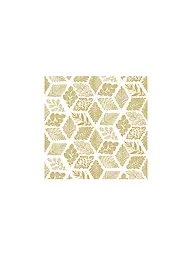 PAPER-PRODUCTS | Tovaglioli da pranzo natalizi 33x33 cm PURE LEAVES | Oro
