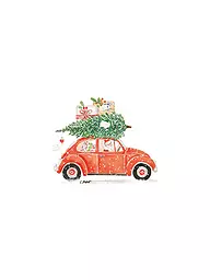 PAPER-PRODUCTS | Weihnachts Lunch-Servietten 33x33cm CHR. DELIVERY | Rosso