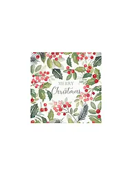 PAPER-PRODUCTS | Weihnachts-Servietten 25x25cm | Bianco
