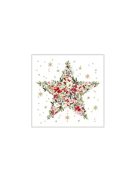PAPER-PRODUCTS | Weihnachts-Servietten 25x25cm | Bianco