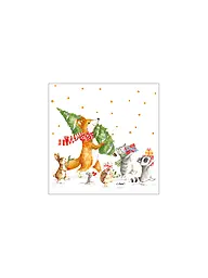 PAPER-PRODUCTS | Weihnachts-Servietten 25x25cm | Bianco
