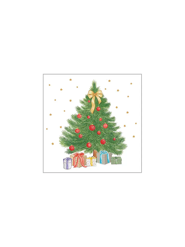 PAPER-PRODUCTS | Weihnachts-Servietten 25x25cm | Bianco