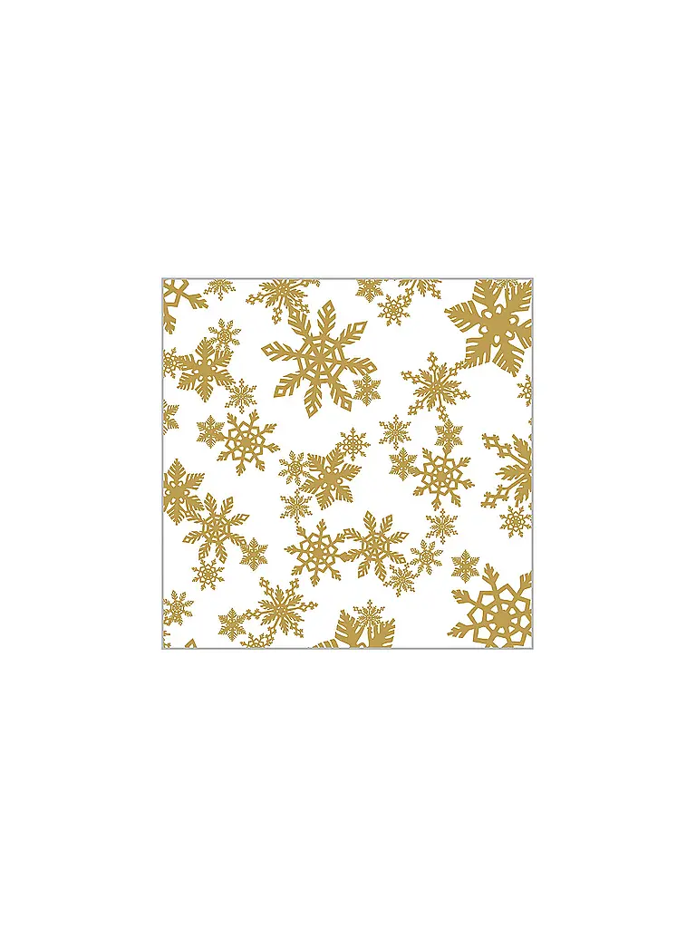 PAPER-PRODUCTS | Weihnachts-Servietten 25x25cm | Bianco