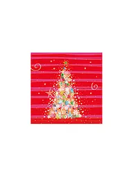 PAPER-PRODUCTS | Weihnachts-Servietten 33x33cm  | Rosso