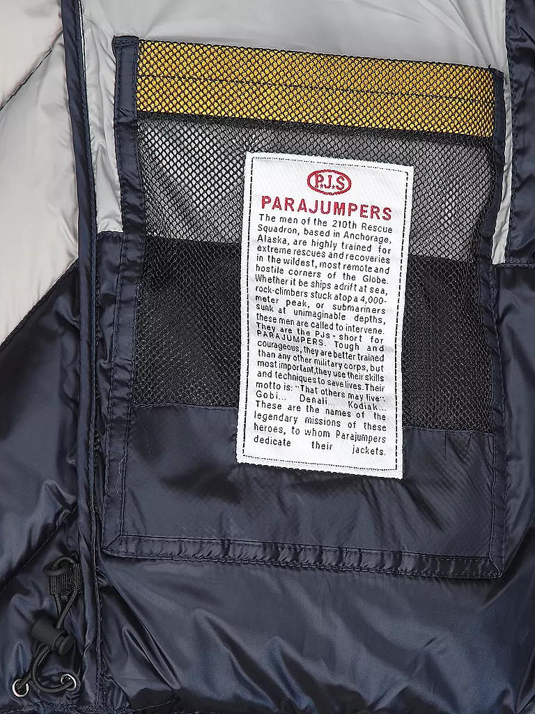 PARAJUMPERS | Daunenjacke DILLON | Blu scuro