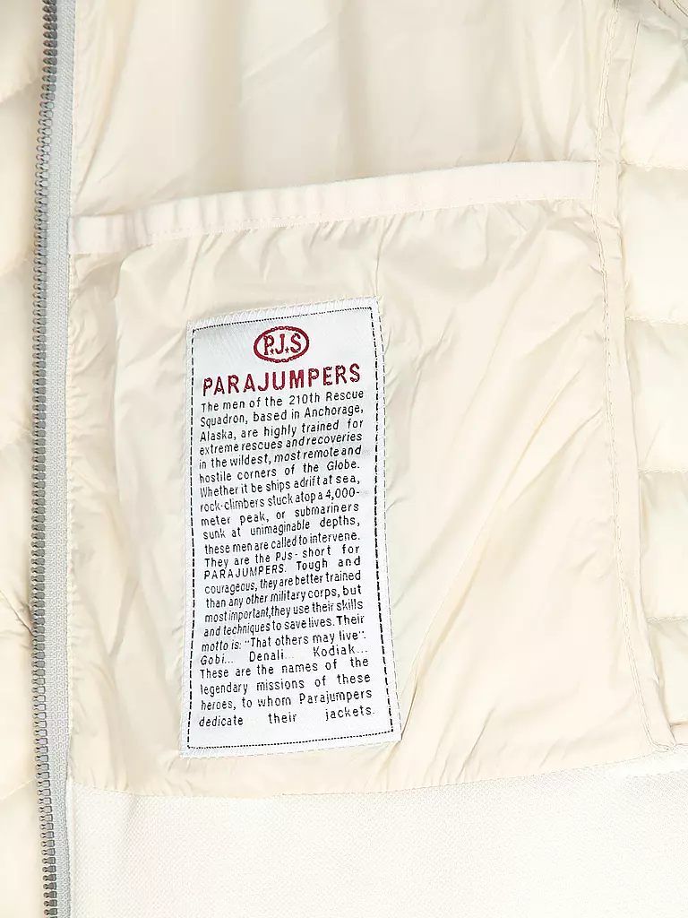 PARAJUMPERS | Daunensteppjacke ZENA | Crema