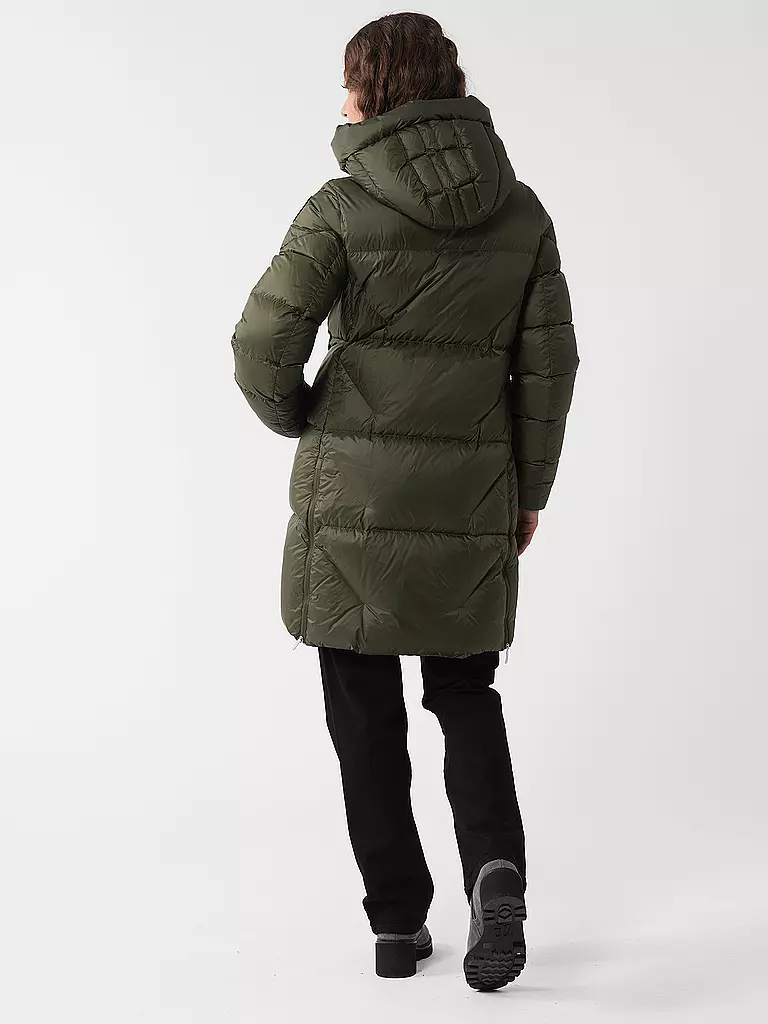 PARAJUMPERS | Daunensteppmantel JANET | Oliva