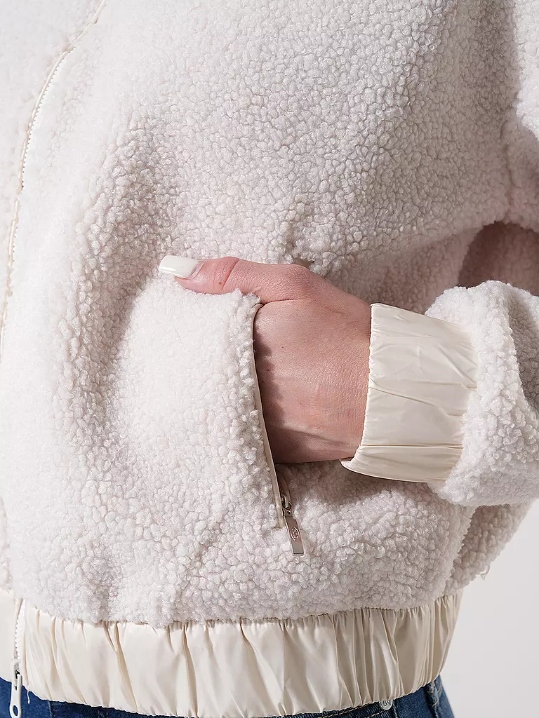 PARAJUMPERS | Jacke in Felloptik SORI  | Crema