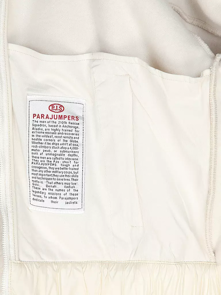 PARAJUMPERS | Jacke in Felloptik SORI  | Crema