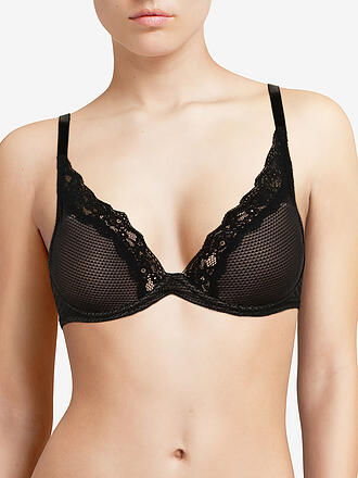 PASSIONATA | Reggiseno imbottito BROOKLYN nero