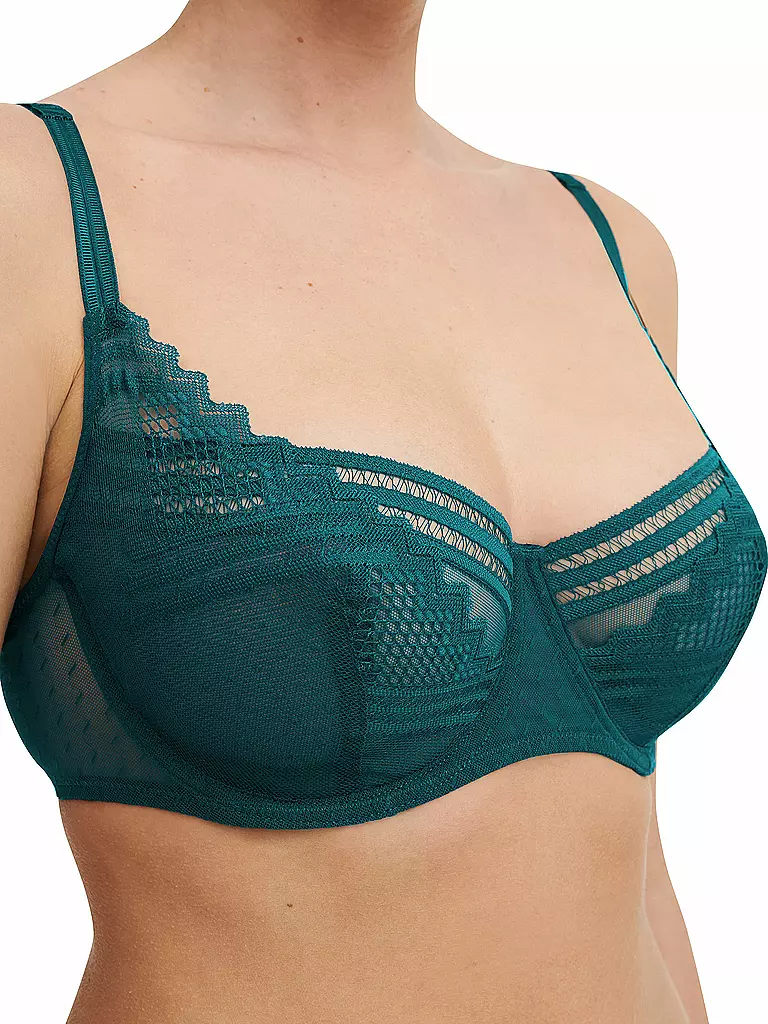PASSIONATA | BH mit Bügel RODEO vert orient  | Verde scuro