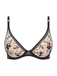 PASSIONATA | BH mit Bügel SUZY beige dore schwarz  | Nero