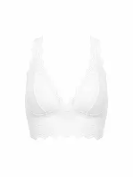PASSIONATA | Bustier gefüttert (ohne Bügel) "Georgia" (Weiss) | Bianco