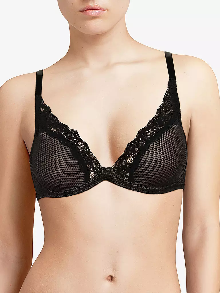 PASSIONATA | Reggiseno imbottito BROOKLYN nero | Nero