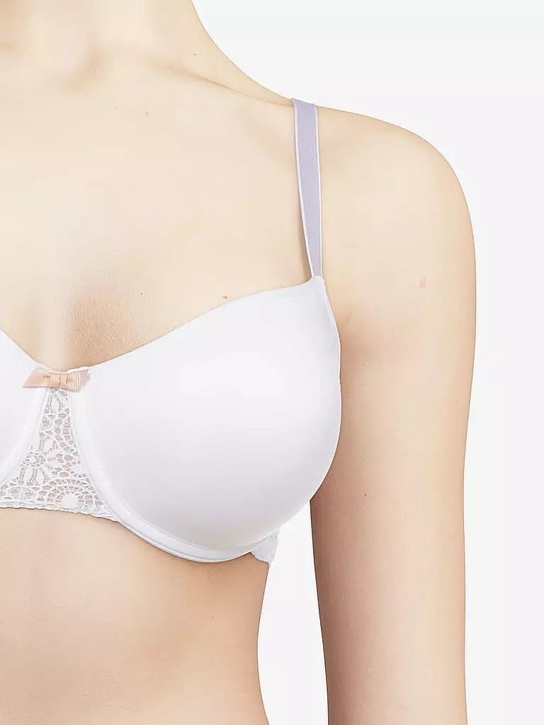 PASSIONATA | Reggiseno T-Shirt (Coppa Memory) "Georgia" bianco | 