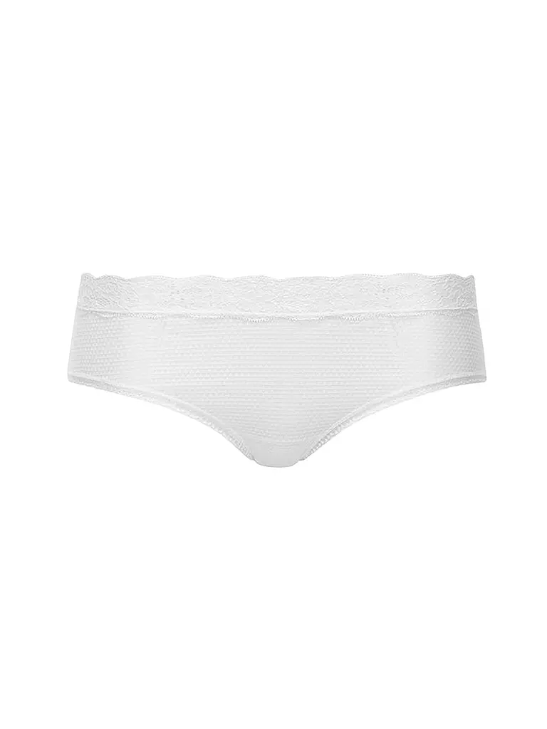 PASSIONATA | Slip "Brooklyn Shorty" (bianco) | Bianco
