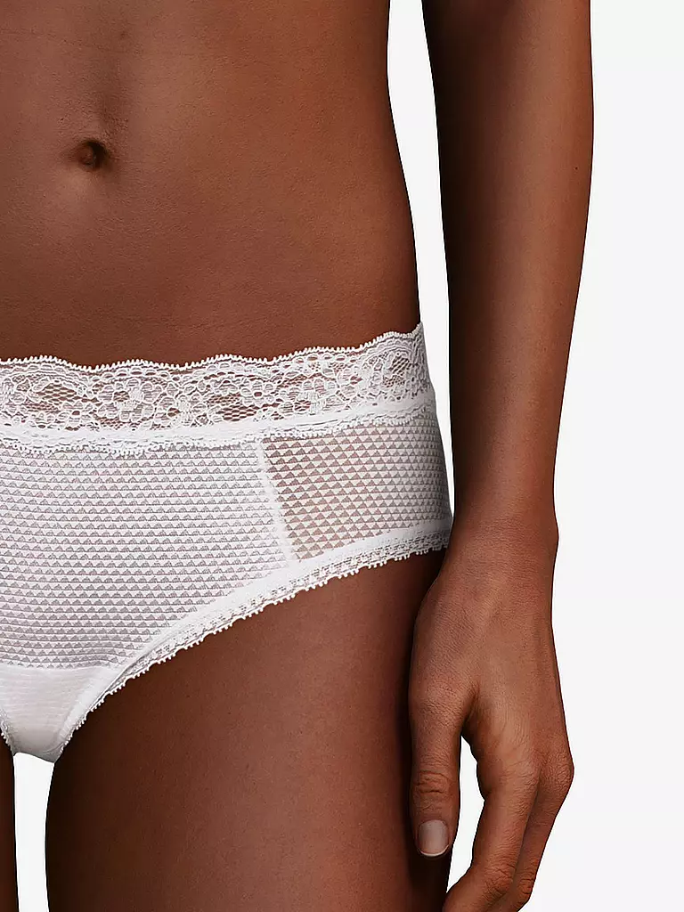 PASSIONATA | Slip "Brooklyn Shorty" (bianco) | 