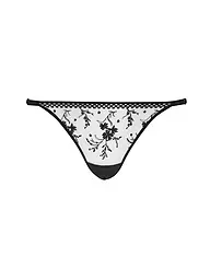 PASSIONATA | String SUZY beige dore schwarz  | Nero