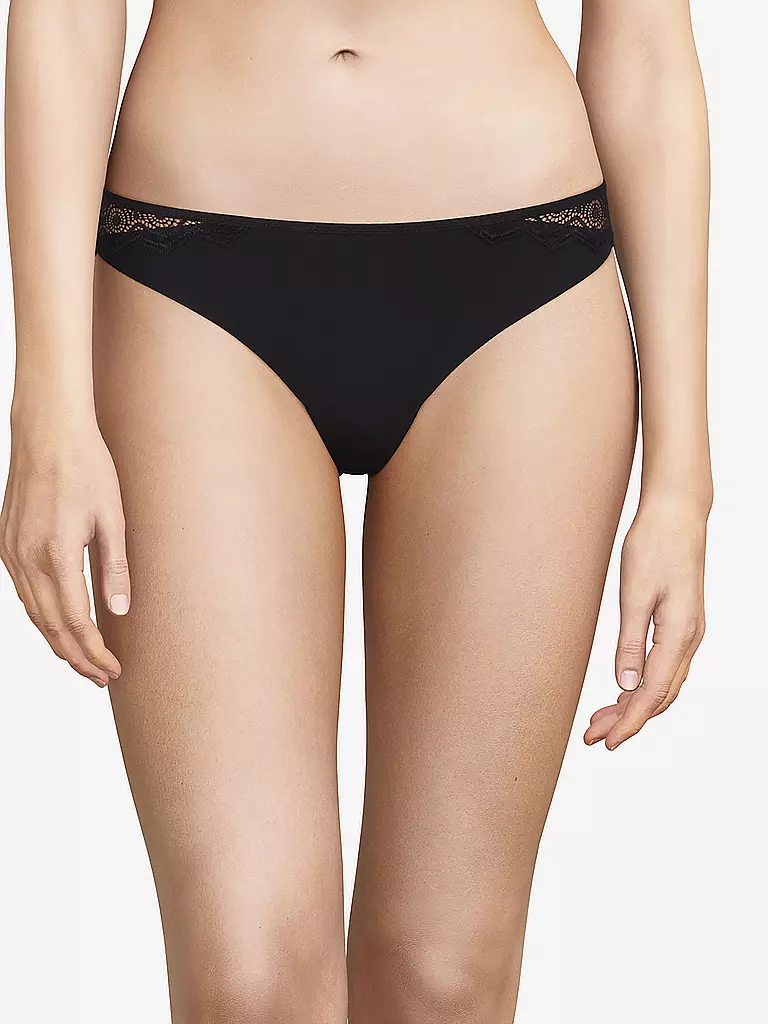PASSIONATA | Tanga "Georgia" (Schwarz) | Nero