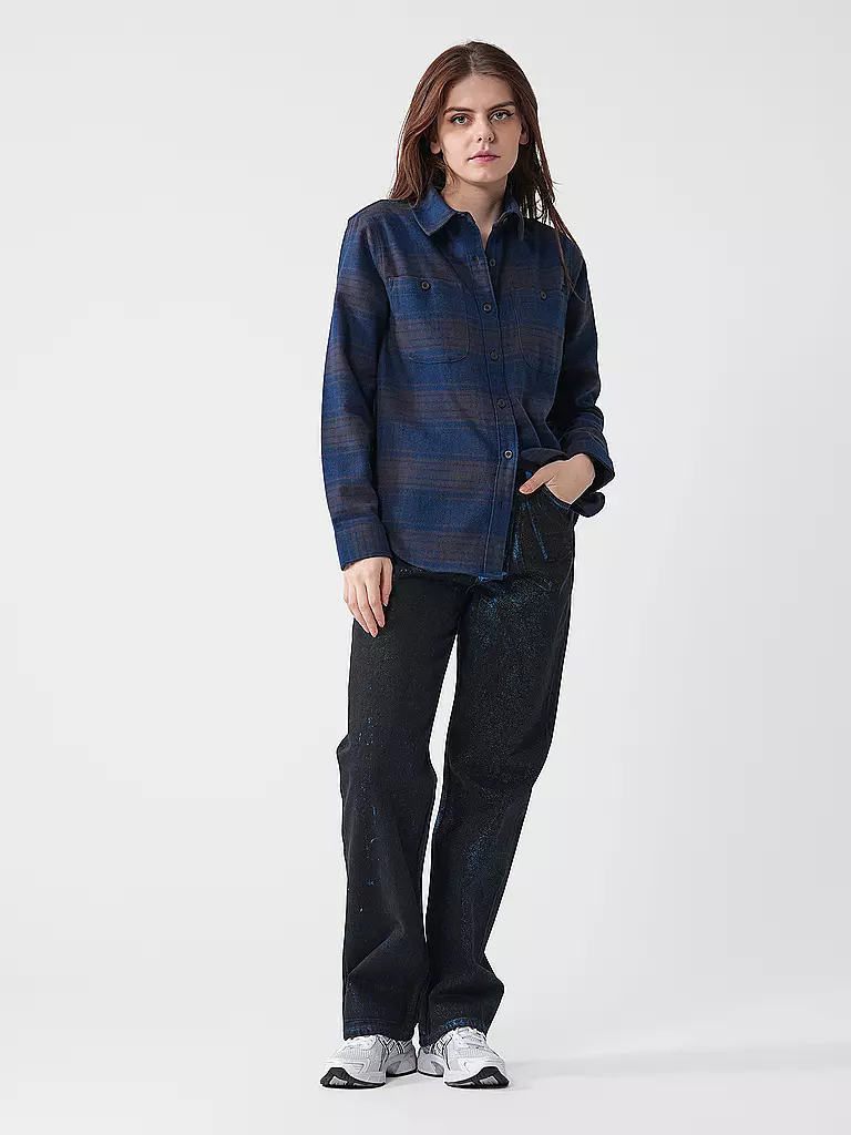 PATAGONIA | Camicetta a quadri FJORD FLANNEL | Blu scuro