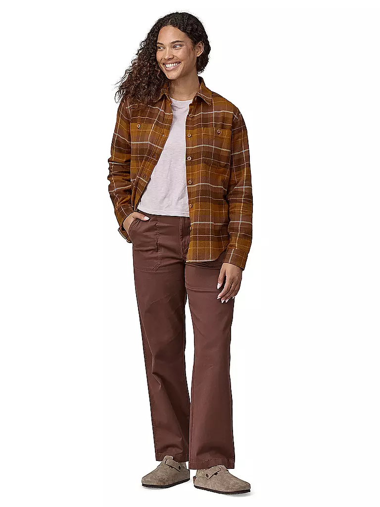 PATAGONIA | Camicia a quadri FJORD FLANNEL | Marrone