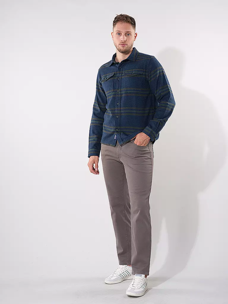 PATAGONIA | Flanellhemd FJORD | Blu scuro