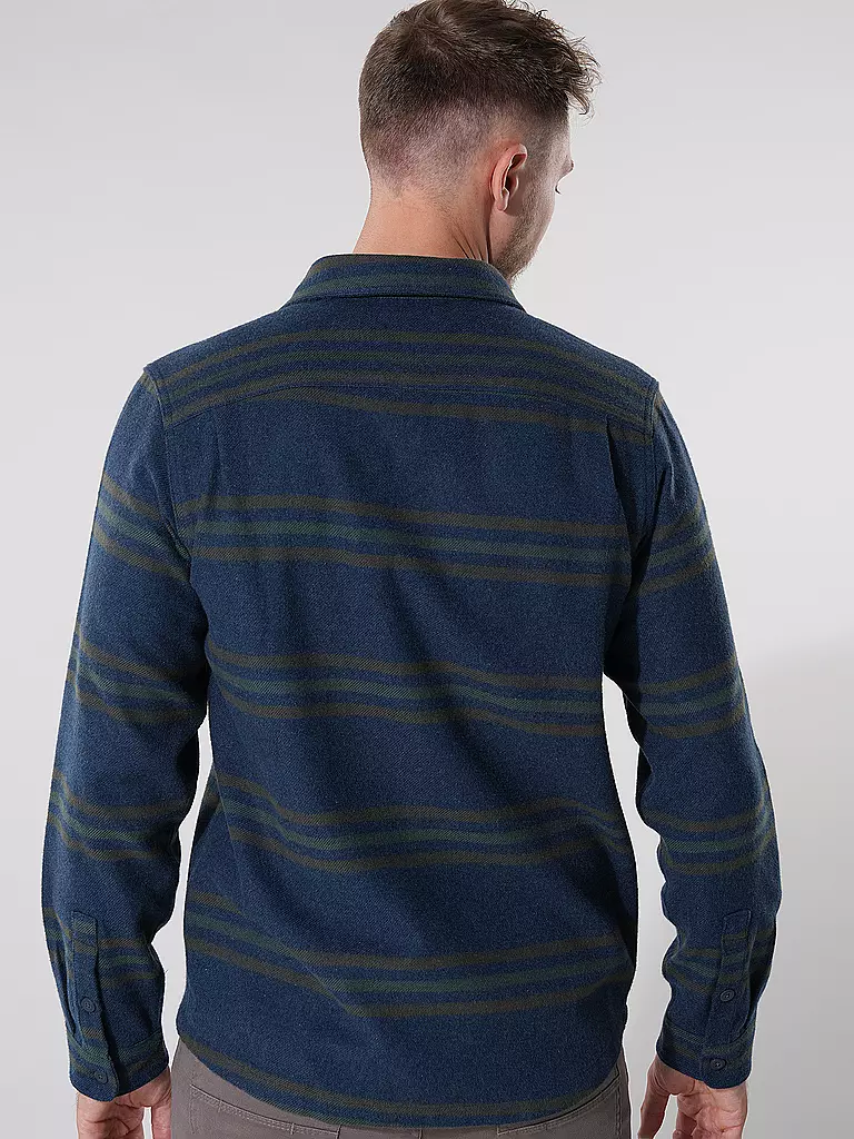 PATAGONIA | Flanellhemd FJORD | Blu scuro