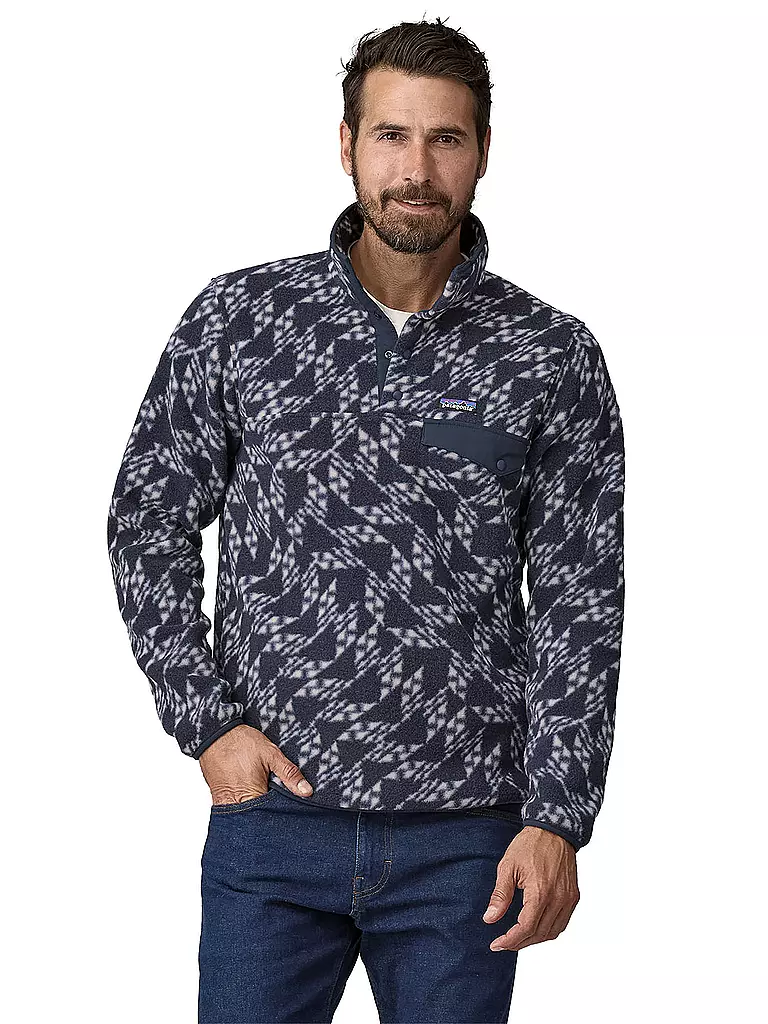 PATAGONIA | Fleecesweater M'S LW SYNCH SNAP-T | Blu scuro