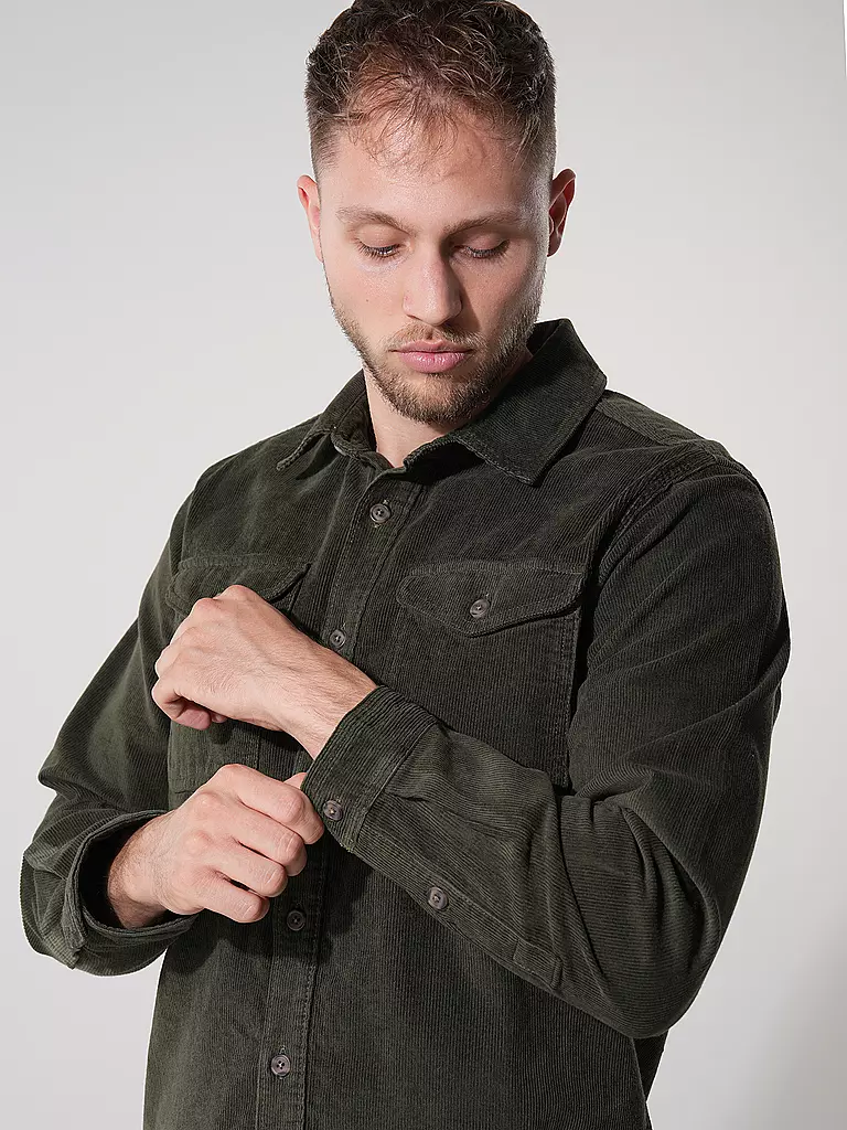 PATAGONIA | Hemd CORDUROY | Verde scuro