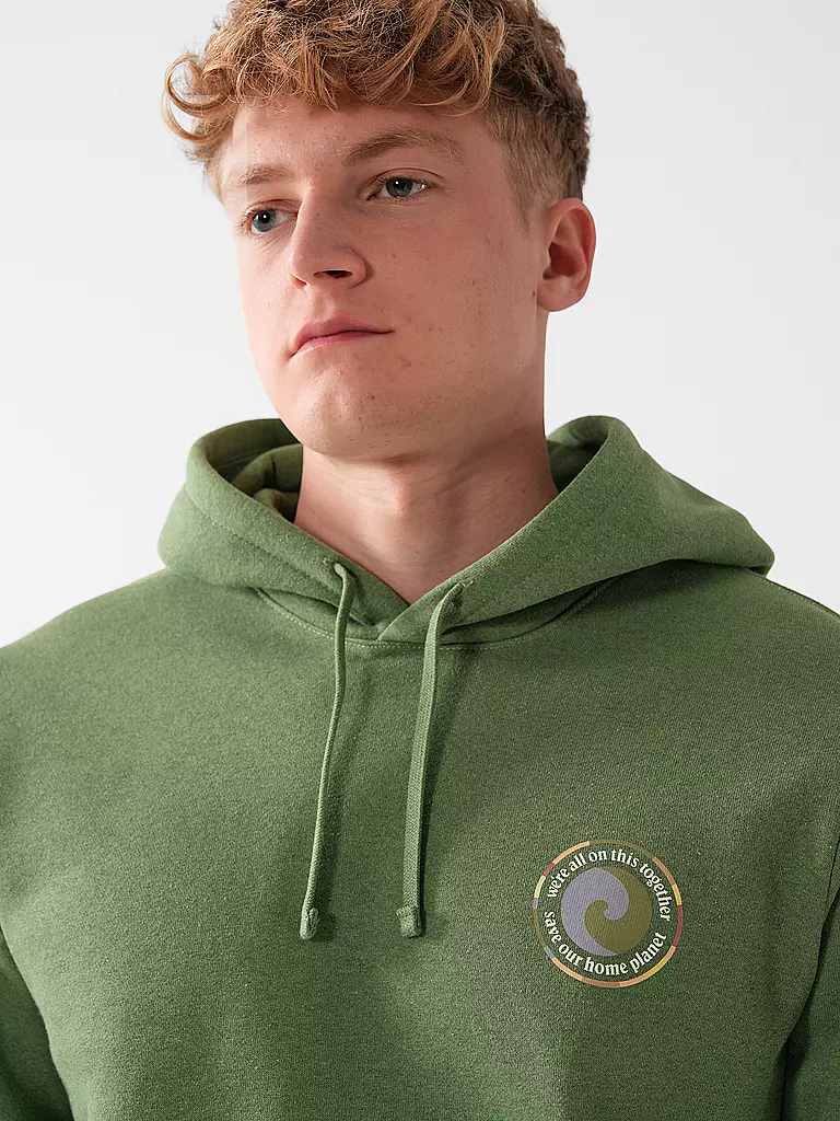 PATAGONIA | Kapuzensweater - Hoodie UNITY FITZ UPRISAL H | Verde scuro