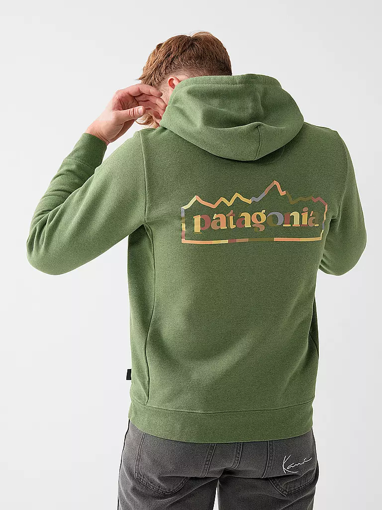 PATAGONIA | Kapuzensweater - Hoodie UNITY FITZ UPRISAL H | Verde scuro