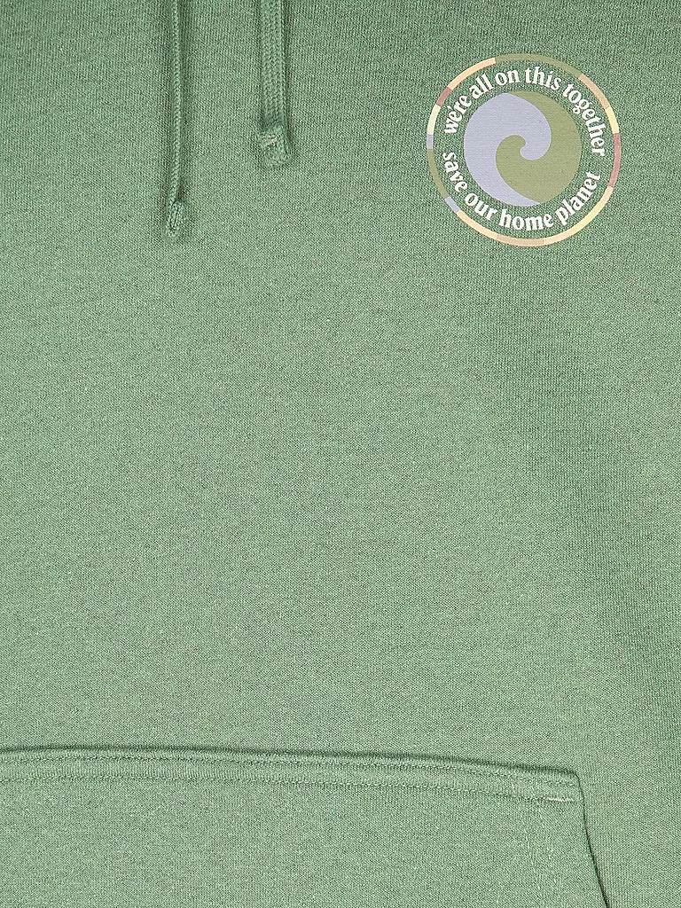 PATAGONIA | Kapuzensweater - Hoodie UNITY FITZ UPRISAL H | Verde scuro