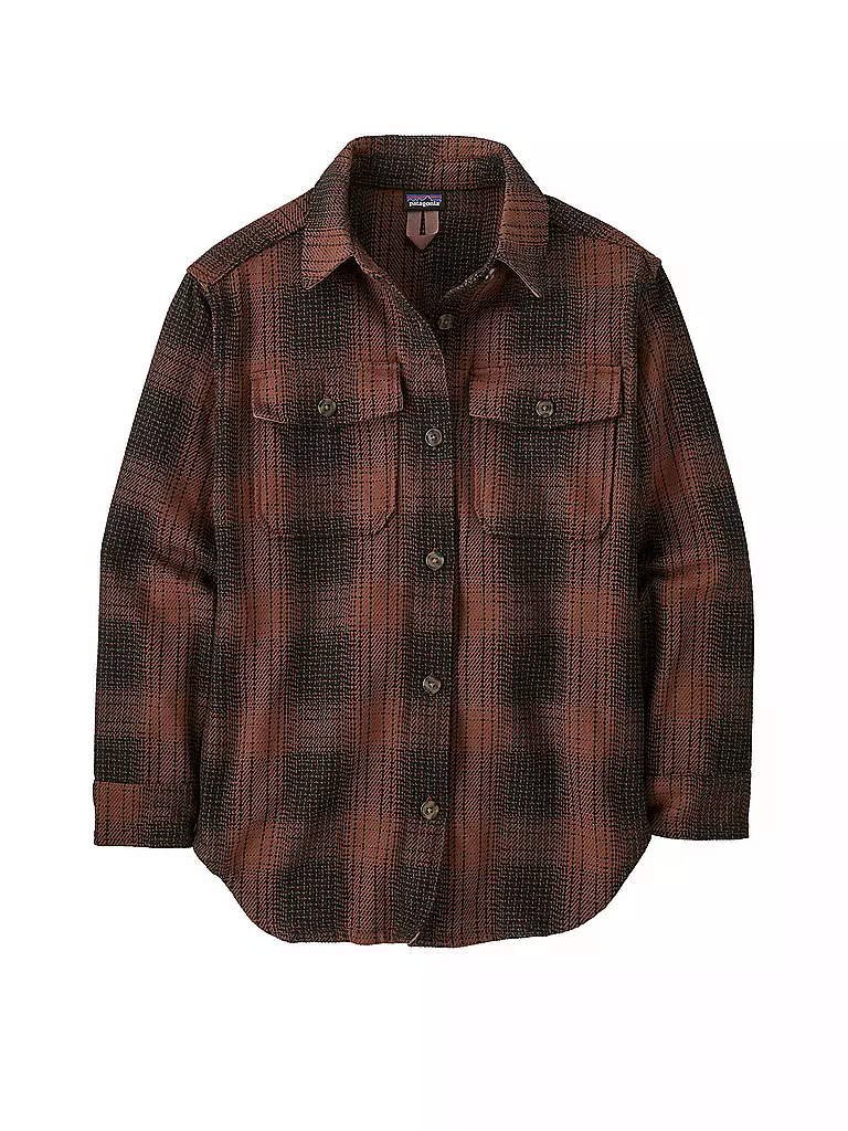 PATAGONIA | Overshirt W'S FJORD LOFT OVERSHIRT | Marrone