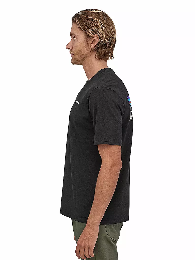 PATAGONIA | T-Shirt M'S P-6 LOGO RESPONSIBILI-TEE | Nero