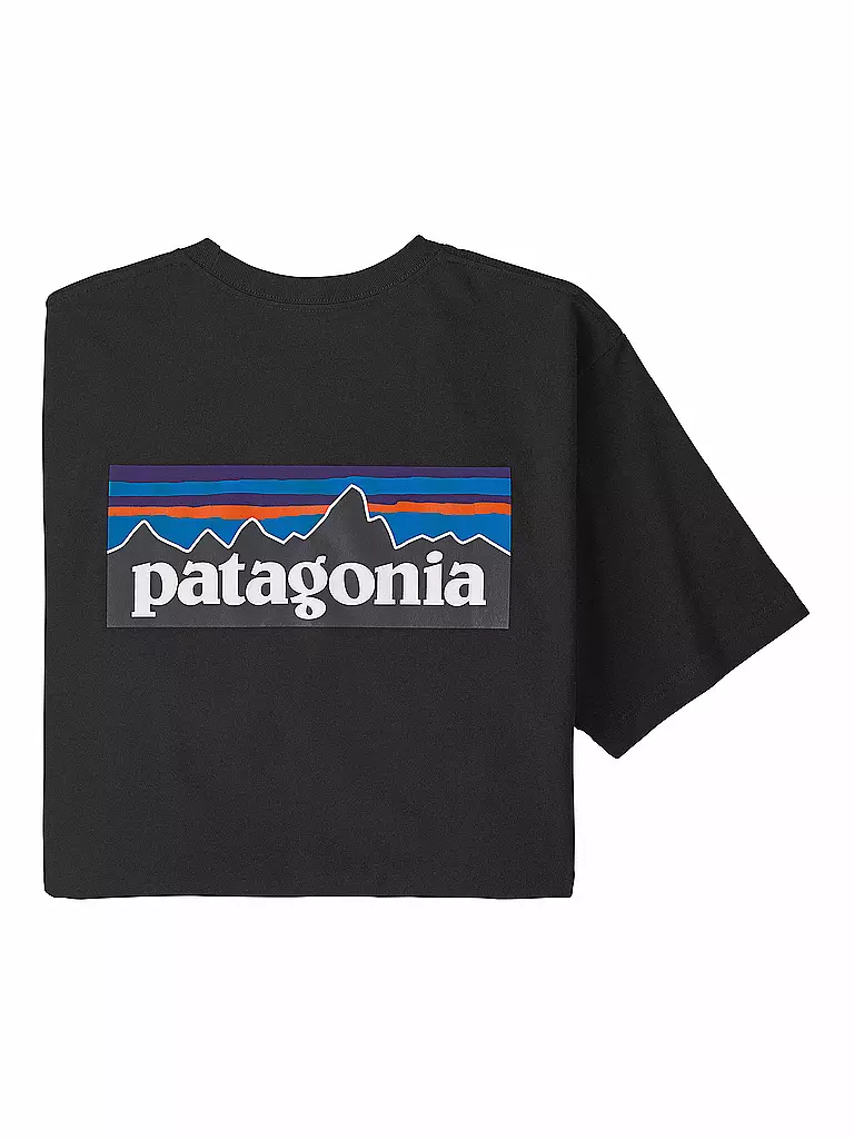 PATAGONIA | T-Shirt M'S P-6 LOGO RESPONSIBILI-TEE | Nero