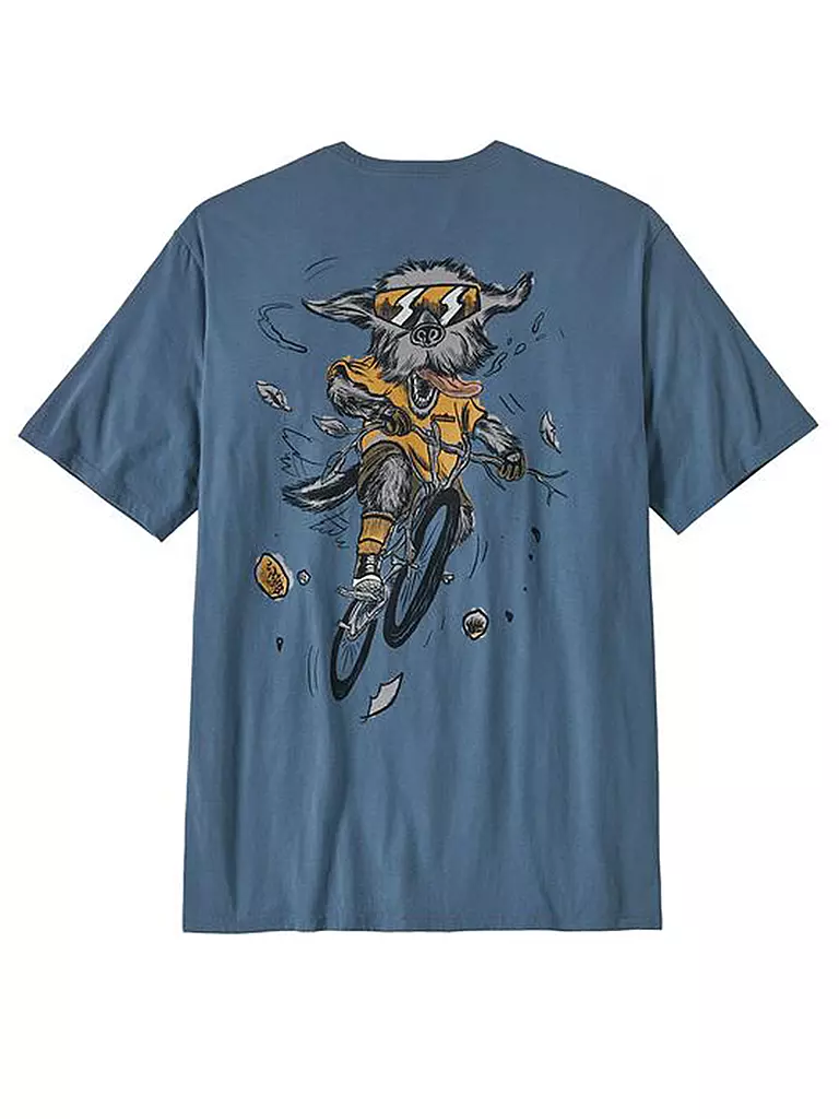 PATAGONIA | T-Shirt M'S TRAIL HOUND ORGANIC | Blu