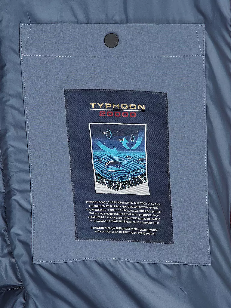 PAUL & SHARK | Daunenparka TYPHOON | Blu