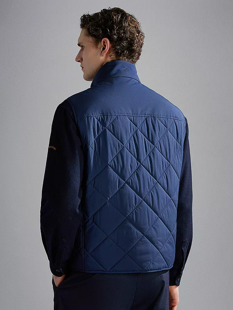 PAUL & SHARK | Steppgilet  | Blu scuro