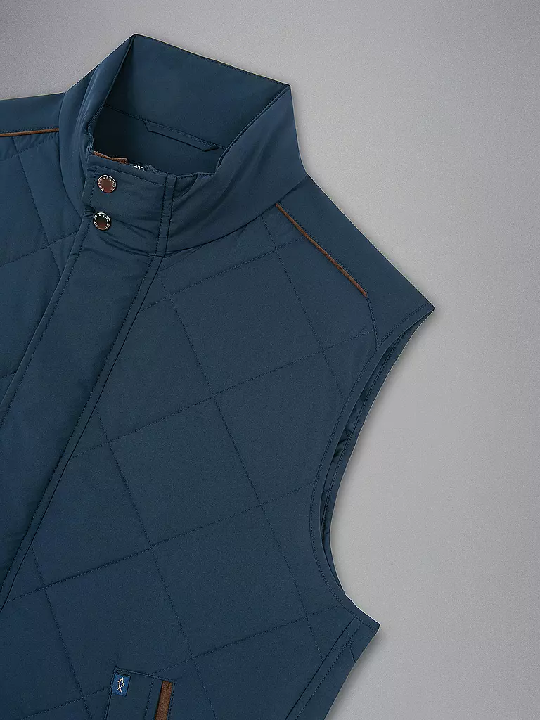 PAUL & SHARK | Steppgilet  | Blu scuro