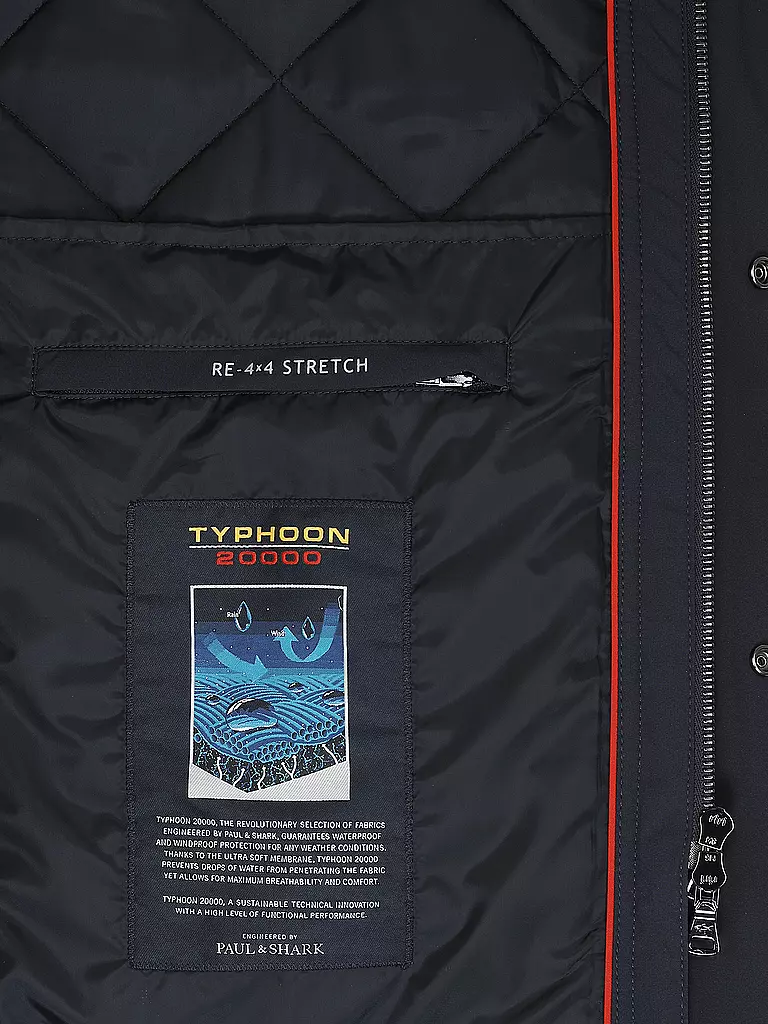 PAUL & SHARK | Steppgilet | Blu scuro