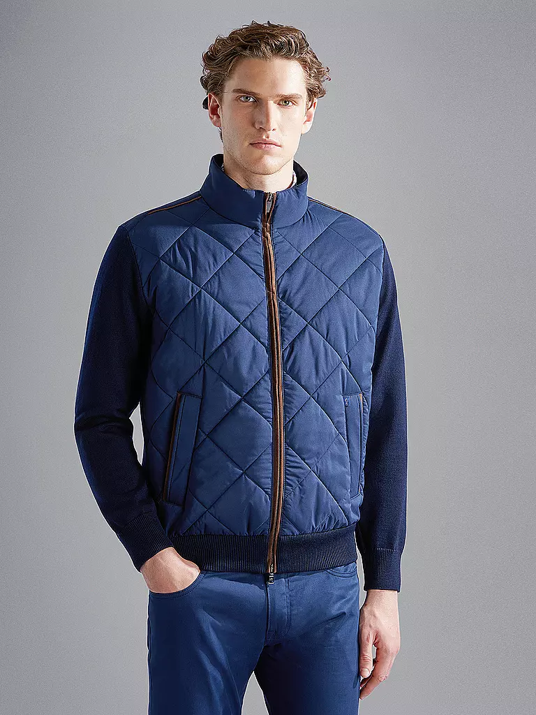 PAUL & SHARK | Steppjacke | Blu scuro