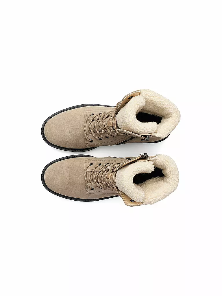 PAUL GREEN | Schnürboots | Beige