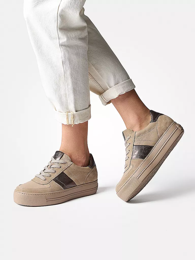 PAUL GREEN | Sneaker | Beige