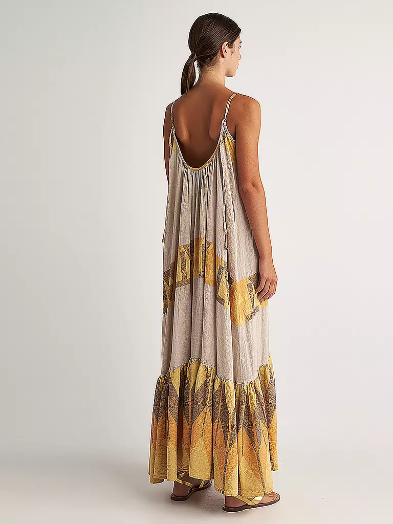 PEARL & CAVIAR | Maxikleid ZAKAR | Beige