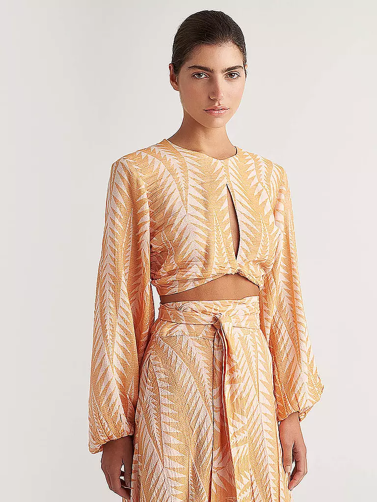 PEARL & CAVIAR | Top ZAKAR | Arancione