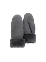 PEARLWOOD | Guanti in pelle - Muffole FIONA | Grigio