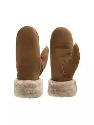PEARLWOOD | Guanti in pelle - Muffole FIONA | Cammello