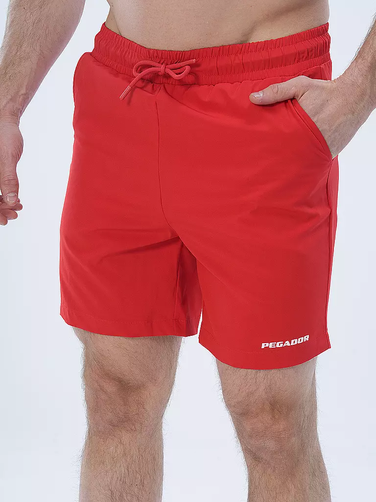PEGADOR | Badeshorts | Rosso
